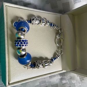 Beautiful Blue bracelet Never worn still in box